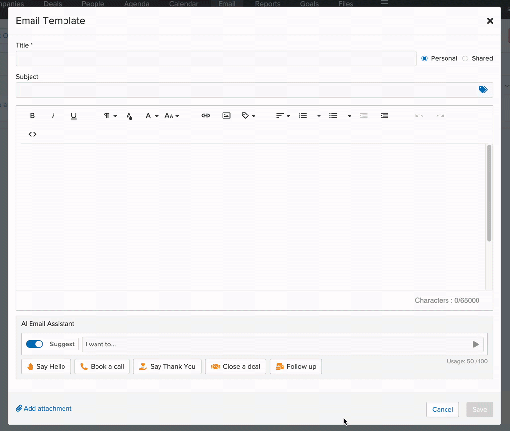 Pipeline's New Feature! AI Email Assistant