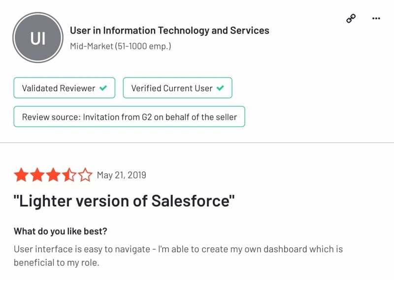 g2 review user in information 100 min p 800