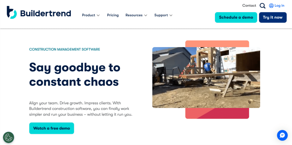 Builder Trend- Best CRM for Simplifying Project Management