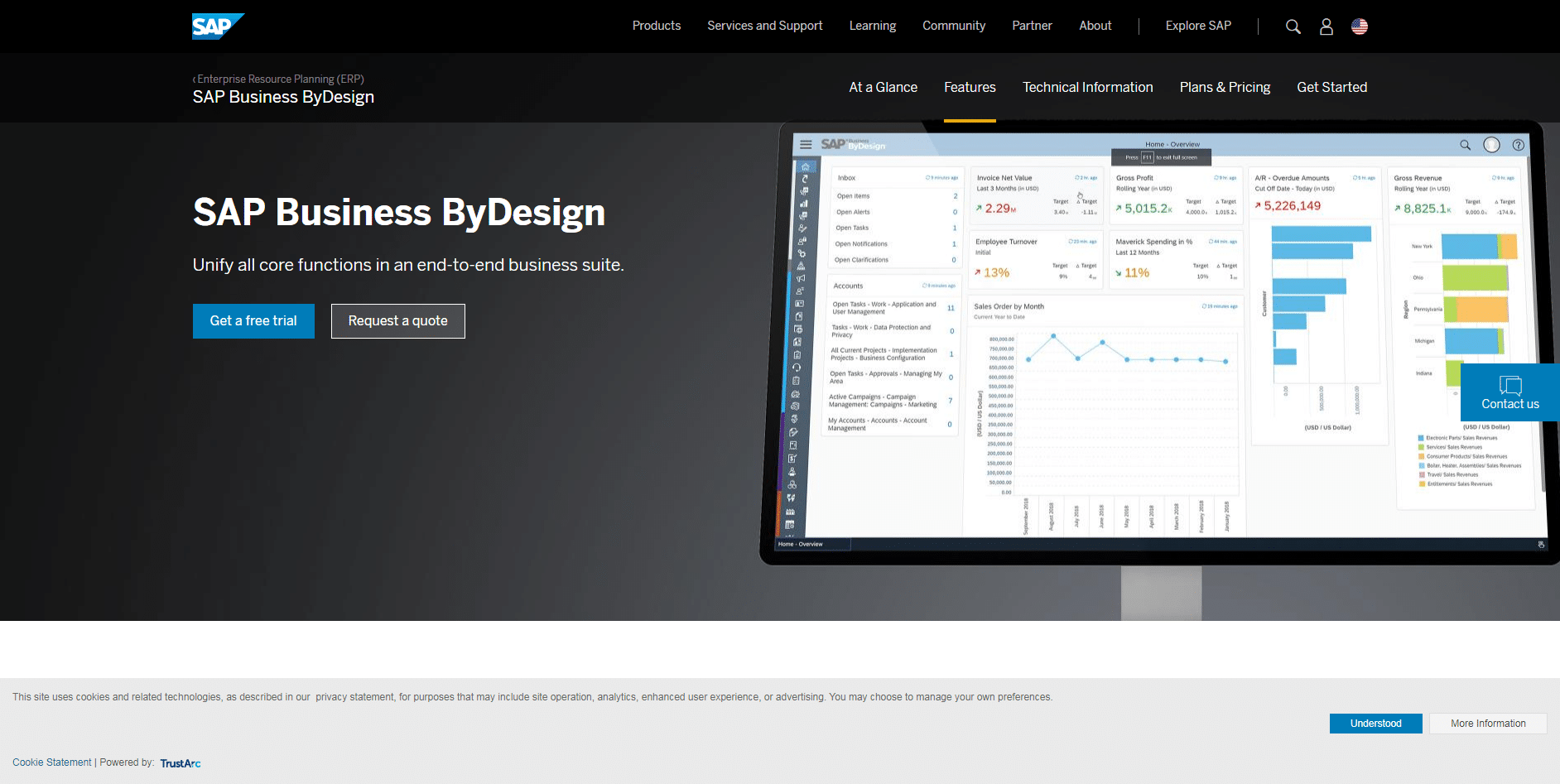 SAP Business ByDesign is the best CRM for generalist wholesale teams