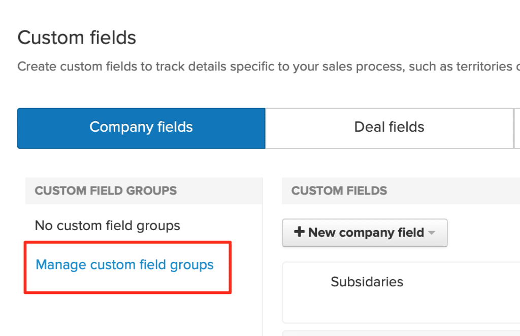 Setting custom fields on Pipeline CRM