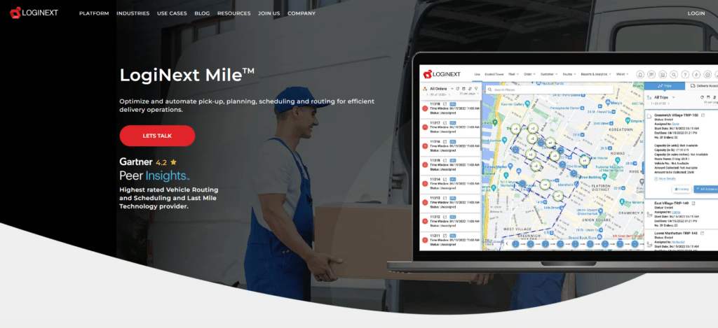 LogiNext Mile: Transportation CRM for Routing and Scheduling
