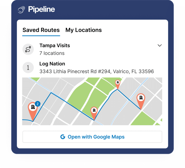 Map Views & Route Planning