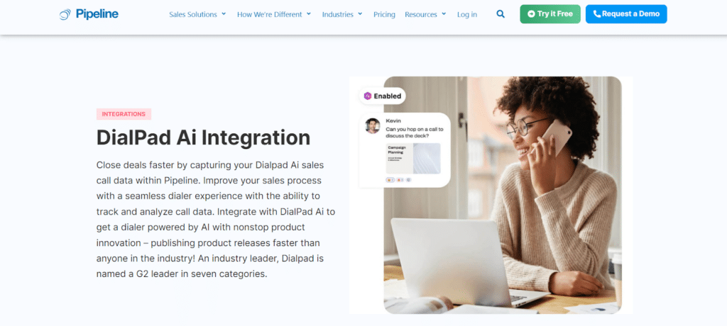 Monitor your cold calls and track the sales team performance on your CRM for lead generation with Dialpad integration