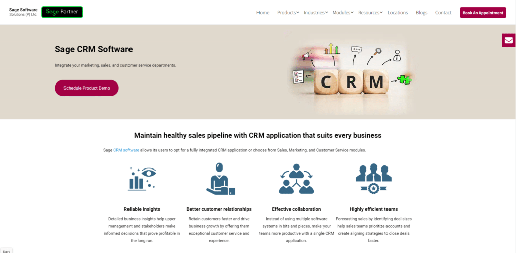 Sage CRM: CRM for logistics and for an Integrated Ecosystem