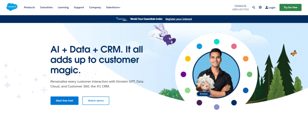Salesforce: Best CRM for Large Agencies