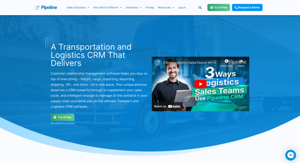Salesmate CRM Alternatives for Logistics Companies- Pipeline CRM