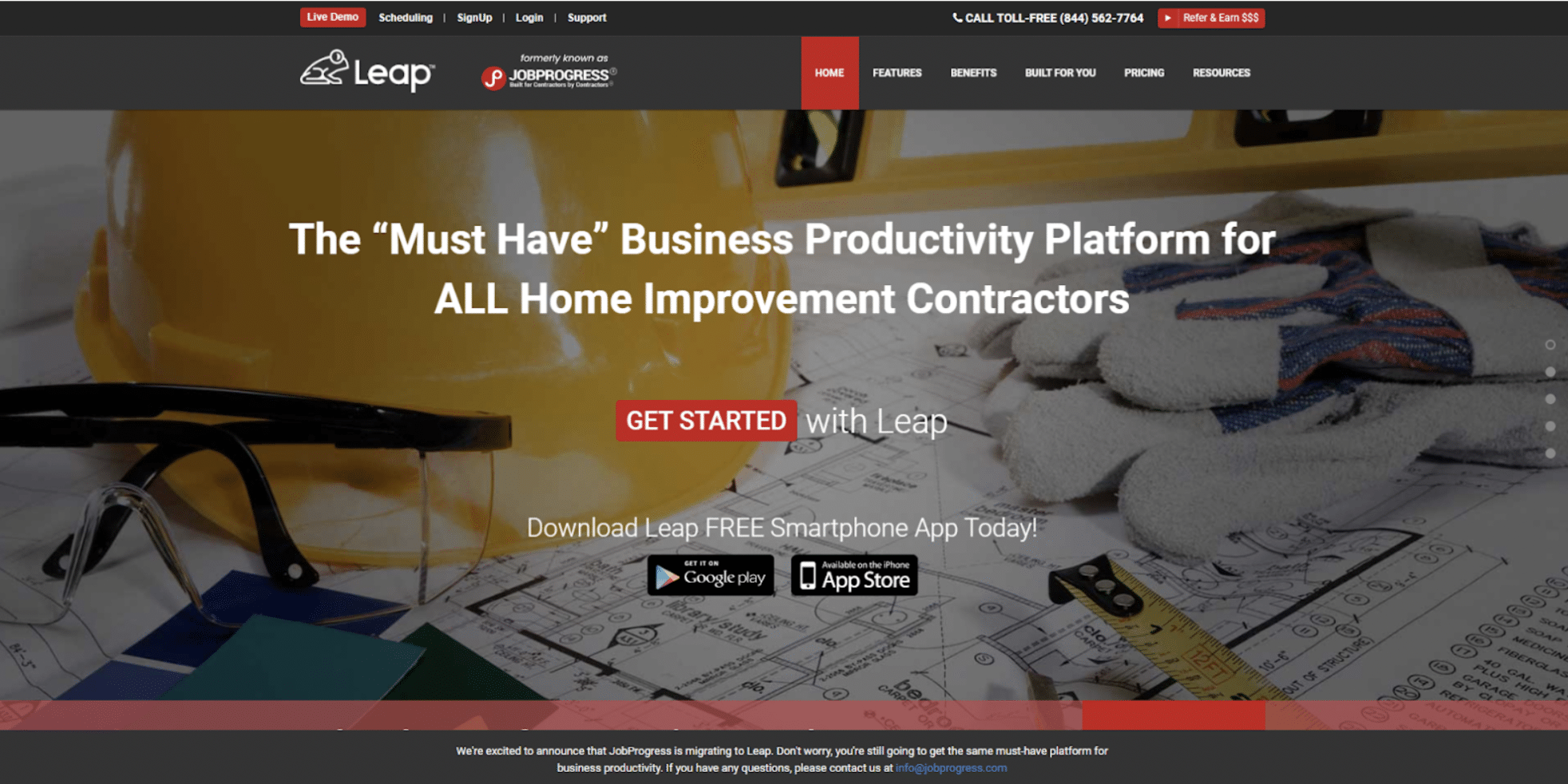 Leap CRM for Construcion