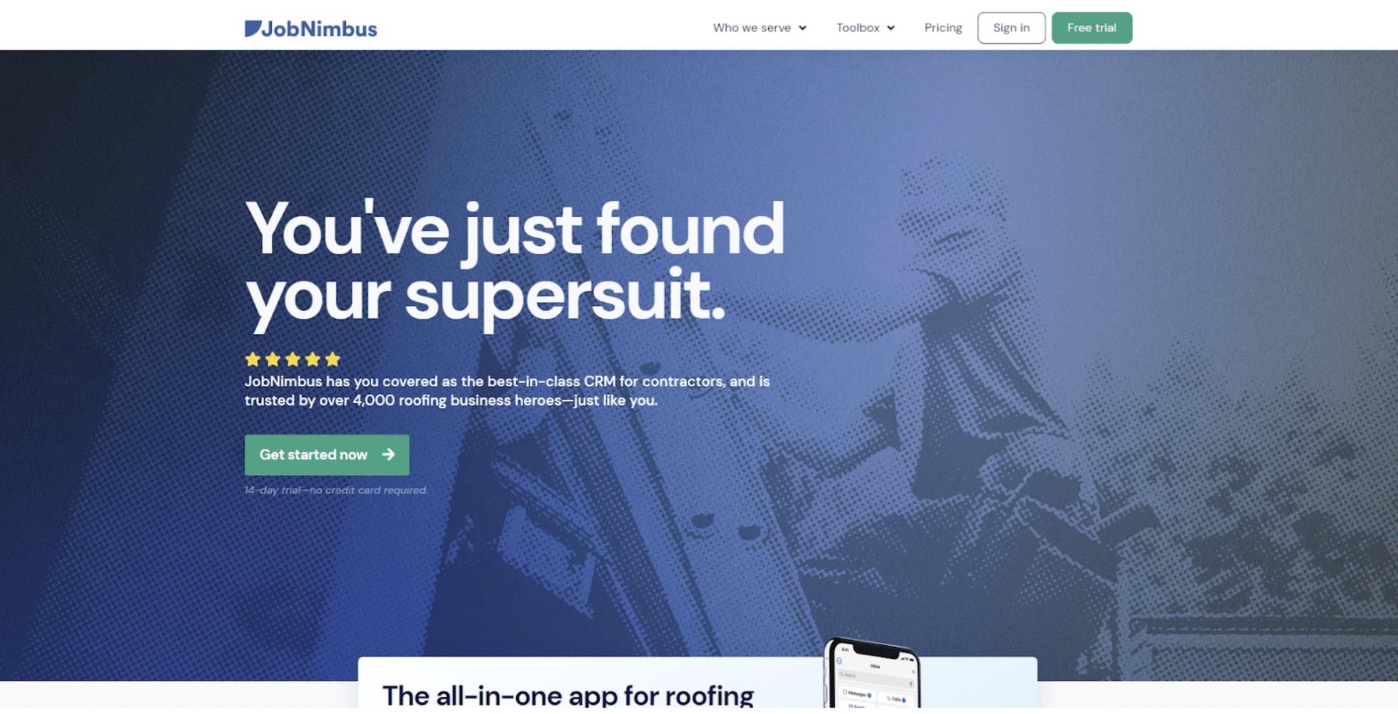 JobNimbus CRM for Construction